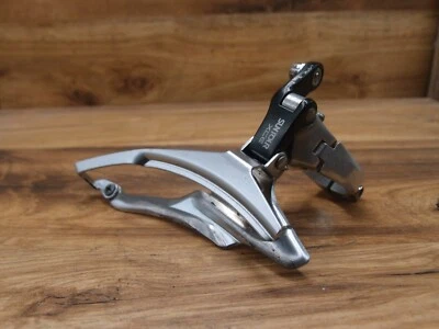 1990 front derailleur Suntour XCE VIA Japan 28.6 mm bottom pull - Image 1 of 4