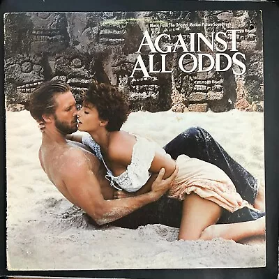 Against All Odds, Motion Picture Soundtrack, 1984 Rock Compilation, Vinyl LP VG+ - Image 1 of 4