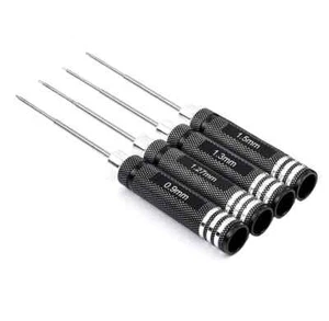 Set driver esadecimale per kit strumenti RC 1.5/2.0/2.5/3.0 nero - Foto 1 di 1