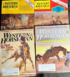 WESTERN HORSEMAN Magazine Lot Of 4 1971 1977 2015 And 2014 - Bild 1 von 5
