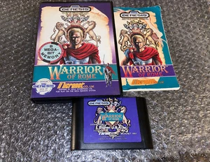 Warrior of Rome (Sega Genesis, 1991) W Manual And Case Used Tested - Picture 1 of 7