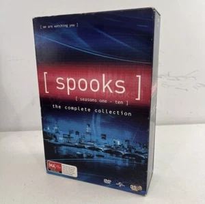 Spooks DVD Season 1-10 Complete Series Region 4 1 Disc Missing - Picture 1 of 6