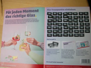 55 Penny Treuepunkte Schott Zwiesel Kristallgläser volles Heft, eingeklebt - Bild 1 von 2
