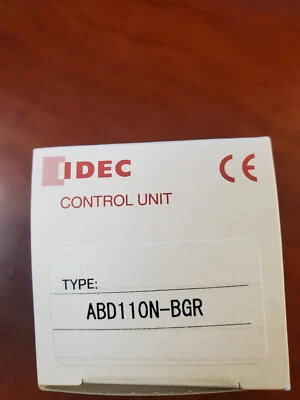 IDEC ABD110NUBGR, ABD110N-BGR, ABD110N-B-G-R 30MM OPERATOR, 1 N.O CONTACT, - Image 1 of 4