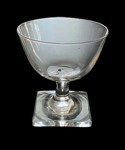 Vintage Kosta Boda Ekerberga Crystal Tall Sherbet / Champagne Glass 3.75” EUC - Picture 1 of 7