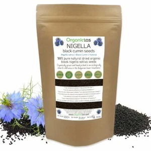 Semillas Negras Comino Nigella Sativa Semilla Kalonji Alcaravea Orgánica Calidad Premium - Imagen 1 de 12