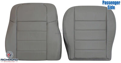 Dodge Magnum 2006 2007 2008 - Cubiertas de asiento de cuero completas del lado del pasajero gris Foto 1 de 4