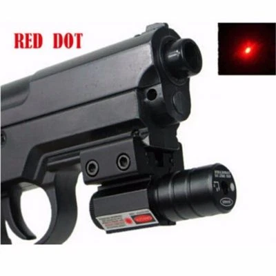 Hunting Gun Rifle Red Laser Sight Scope w/ 20mm or 11mm Rail Mount Hot Sale - Image 1 of 4