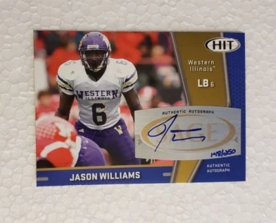  2009 SAGE HIT Autographs Gold #101 Jason Williams SN 148/250 - Image 1 of 2