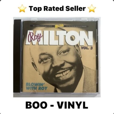 Ro Milton : Blowing With Roy Vol.3 CD Album Jazz Blues NM / NM - Image 1 of 4