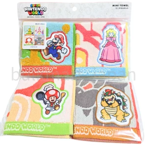 Universal Studios Japan Nintendo Super Mario set asciugamani rospo bowser pesca - Foto 1 di 4