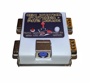 New Commodore 64 C64 Joystick Joy Switcher Circuit Plus PS/2 Mouse Adapter 733 - Afbeelding 1 van 6
