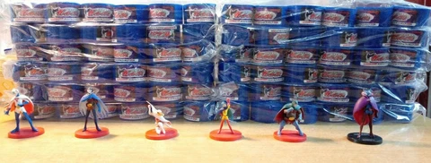 Sealed Gatchaman Battle of the Planets G-Force 6 mini figures: Tiny's arm broken Cover