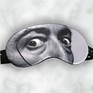 Máscara para dormir Masterpieses para hombre avión de viaje (Salvador DALÍ, paquete de regalo) - Imagen 1 de 3
