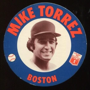 1978 MSA Papa Gino's Disk #21 Mike Torrez Boston Red Sox - Bild 1 von 2