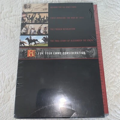The History Channel: For Your Emmy Consideration (DVD, 2005) 8-Disc Box Set New - Image 1 of 4