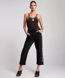 ONE TEASPOON WORN BLACK SAFARI JEANS HIGH WAIST RELAXED JEANS 28 NWT - Picture 1 of 22