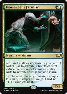 BIOMANCER'S FAMILIAR NM Ravnica Allegiance mtg Gold - Rare - Picture 1 of 1