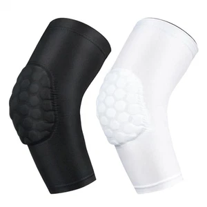 Almohadilla para codo de voleibol 1 pieza panal acolchada mangas para brazos transpirable codo - Imagen 1 de 13