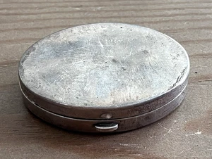Antik Tiffany & Co. Sterlingsilber Kompakt Spiegel Puder Schmink Etui Oval - Bild 1 von 10