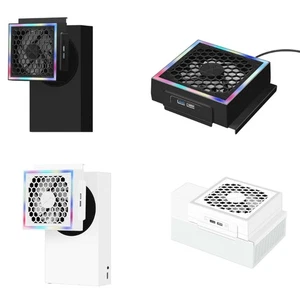 Cooling Fan for Series Game Console Cooling System with USB Port & Light - Afbeelding 1 van 10