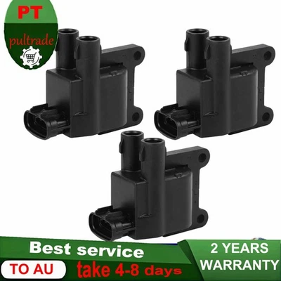 3PCS Ignition Coil 90919-02217 UF180 For 1997-2001 Toyota Camry 2.2L Tacoma 2.7L - Image 1 of 4