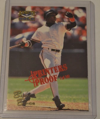 1995 Classic Assets Gold Printers Proof Barry Bonds 1 of 349 - Image 1 of 2