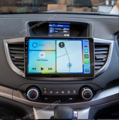 For Honda CRV 2012-2016 10'' Apple Carplay Android 15 Car Stereo Radio GPS NAVI - Image 1 of 4