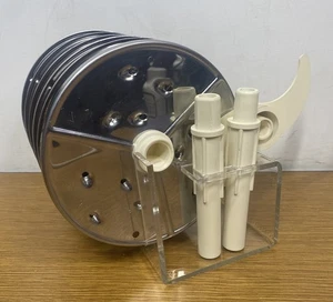 Robot Coupe bis 3509 Klinge/Sortierscheibe Zerkleinerungsmesser Set mit Ständer - Bild 1 von 4