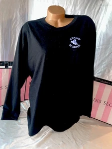 Victorias Secret PINK Shirt Varsity Crew “Sunday Scaries” XL RARE - Picture 1 of 2