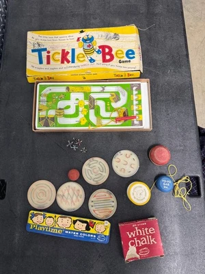 Vintage 1956 Tickle Bee Game by Schaper – Made in USA, Classic Children’s Toy - Image 1 of 4