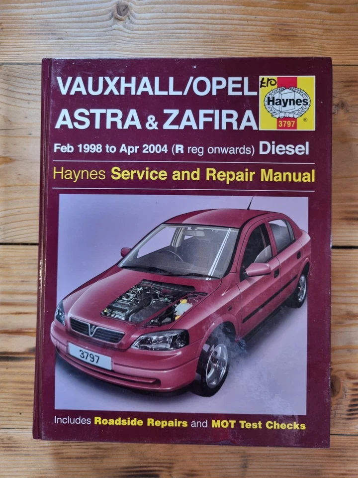 Vauxhall/Opel Astra & Zafira 1998-2004 Diesel Haynes Service Repair Manual 3797 - Image 1 of 2