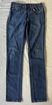 Jeans Levis Vintage LVC 606 Para Hombre 28x30 Azul Denim Naranja Pestaña GRANDE E Foto 1 de 4