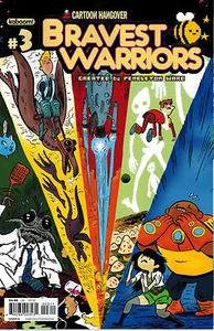 AARON RENIER chase variant BRAVEST WARRIORS #3 B kaBOOM comic PENDLETON WARD - Picture 1 of 1