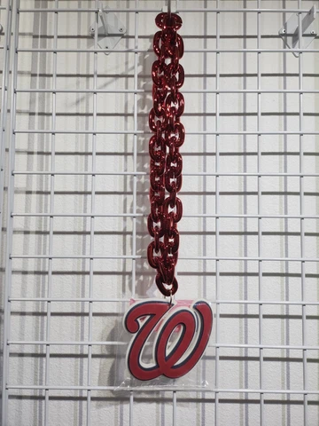WASHINGTON NATIONALS FAN CHAIN 3 COLORS MLB Cover