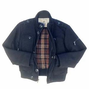 Vintage K-WL-9006, 2 Below Authentic, Kids Wool Bomber Jacket - Picture 1 of 11