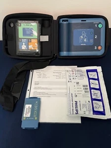 Philips FRx AED w/ Adult Pads, New Battery, Case & Warranty - Same Day Ship - Picture 1 of 2