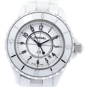 CHANEL J12 33mm H0968 White Ceramic white Dial Quartz Ladies Watch_880282 - Picture 1 of 6