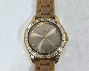 CUR102 Fashion Crystal embellished Quartz Watch, Case - 38mm, Gold Face - Picture 1 of 11