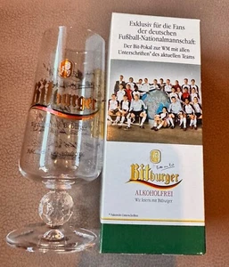 6 Biergläser, Bitburger Fan-Glas WM 2006, einzeln verpackt - Bild 1 von 5
