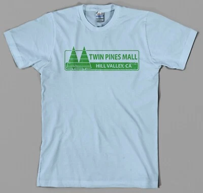 Рубашка Назад в будущее twin pines торговый центр marty mcfly hillvalley biff bluray dvd - Изображение 1 из 4