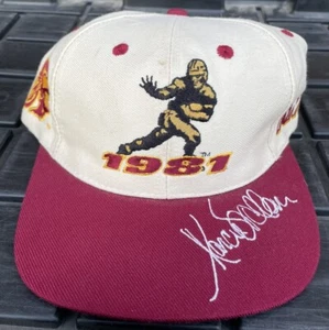 Vintage 90s Marcus Allen USC Trojans SnapBack Hat Blockhead Heisman TOW 1981 - Picture 1 of 14