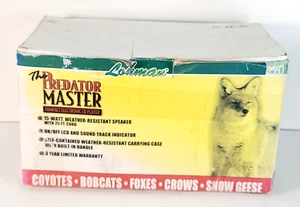Lohman The Predator Master Compact Electronic CD Player Hunting Game Call - Picture 1 of 8