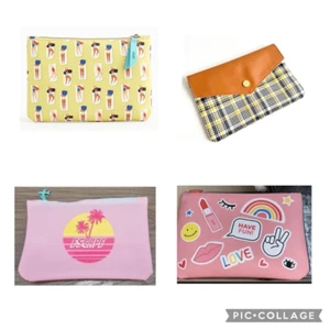NEW IPSY Lot of 4 Cosmetic Makeup Bags Accessories Bag Glam Bag 2020 & 2021 - Picture 1 of 15