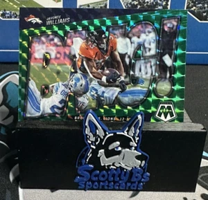 Panini Mosaic Bang 2022! Green Mosaic Prizm #B-5 - Javonte Williams - Broncos - Foto 1 di 3