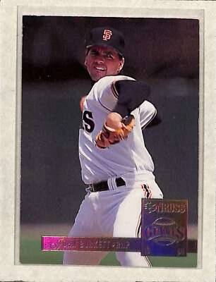 1994 Donruss  Leaf #13 John Burkett  EX - Image 1 of 2