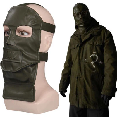 The Riddler Mask Edward Nashton Cosplay Latex Helmet Masquerade Halloween Prop - Image 1 of 4