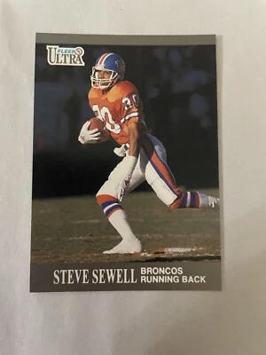1991 Fleer Ultra - #40 Steve Sewell - Image 1 of 2