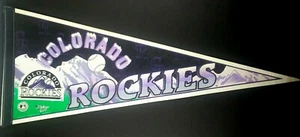 MLB COLORADO ROCKIES WINCRAFT EDITION #1 VINTAGE FILZWIMPEL - Bild 1 von 11