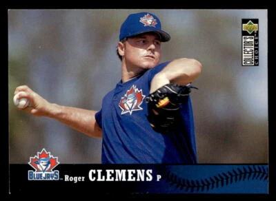 Roger Clemens 1997 Collector's Choice  Card #500 Toronto Blue Jays - Image 1 of 2